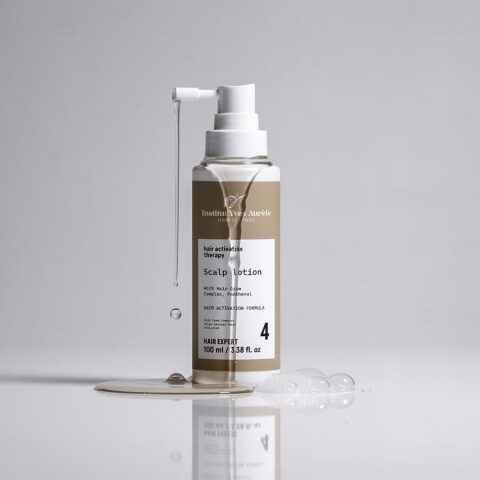 Lotion zur Wiederherstellung des Haarwachstums und zur Verdichtung der Haare