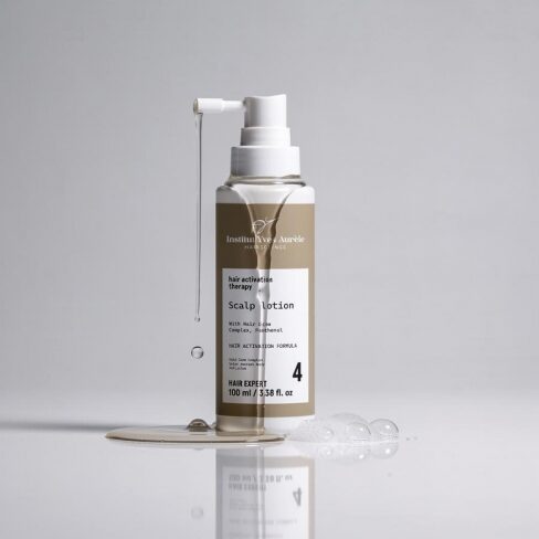 Lotion zur Wiederherstellung des Haarwachstums und zur Verdichtung der Haare